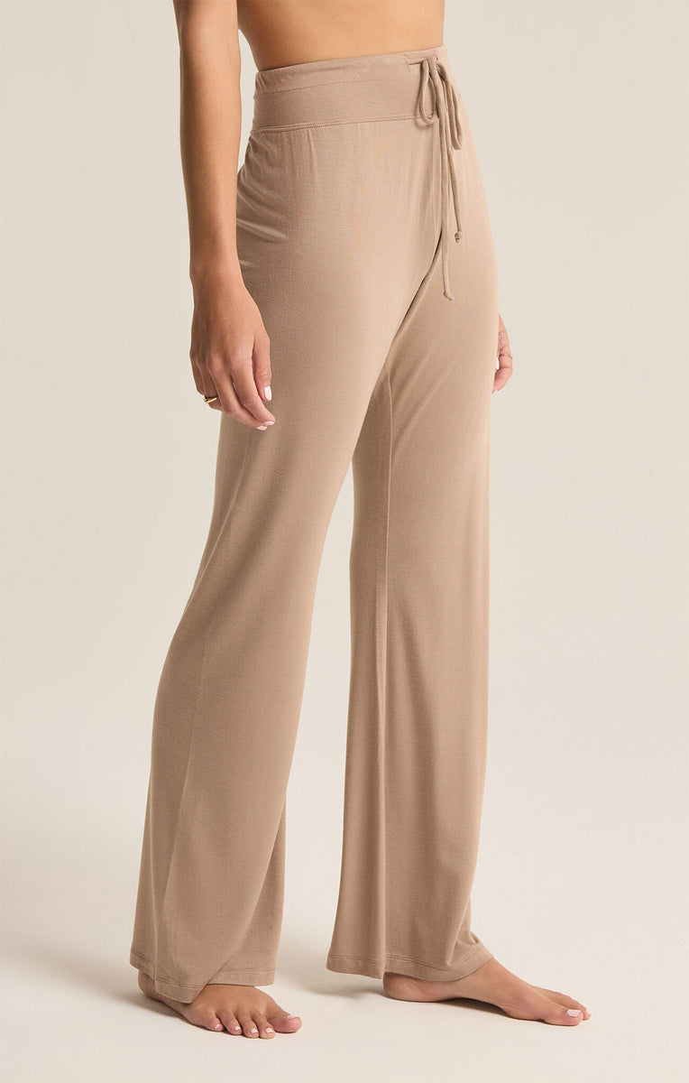 Z SUPPLY | Cloud Nine Jersey Pant {Latte} – Kelly Fields Boutique
