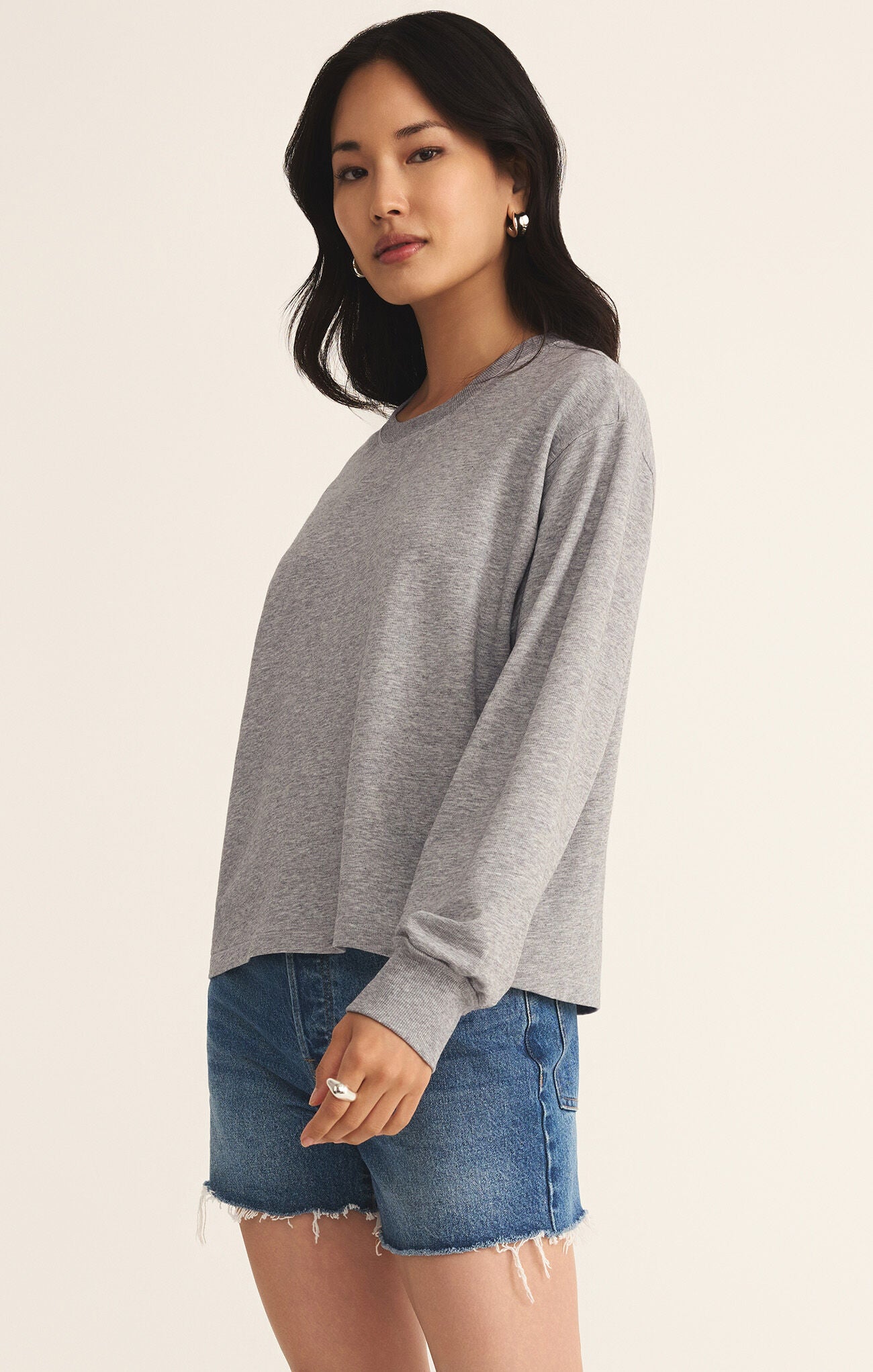 Z SUPPLY | Ellis Sweatshirt {Classic Heather Grey} – Kelly