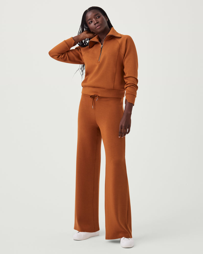 SPANX AirEssentials Wide Leg Pant {Butterscotch} – Kelly Fields Boutique