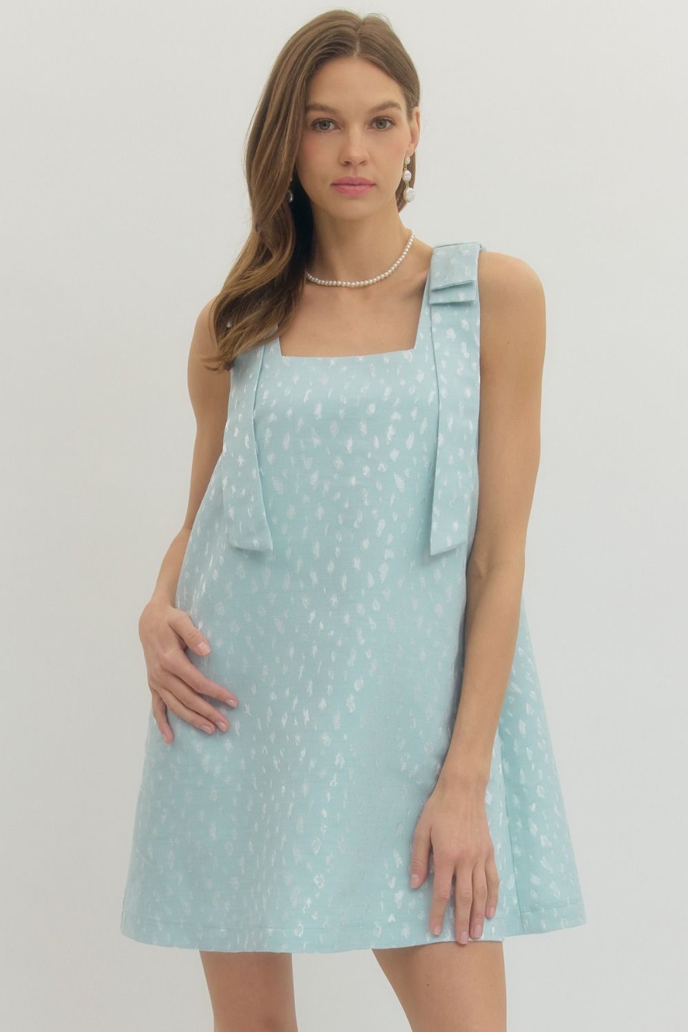 kelly square bust mini dress Alice And Olivia Kelly Square Bust Mini Dress In Blush Kiss Vanilla