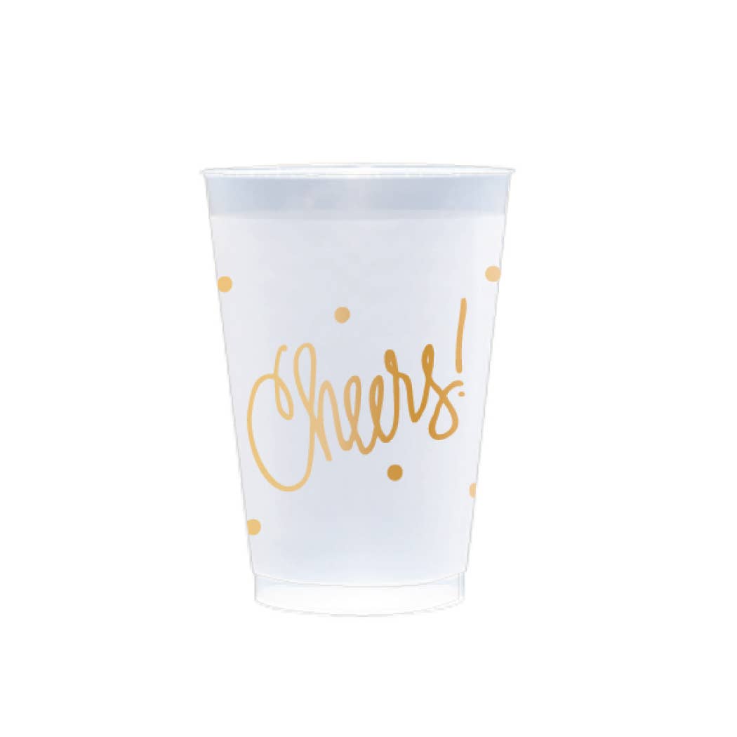 Cheers Frosted Cups – Kelly Fields Boutique