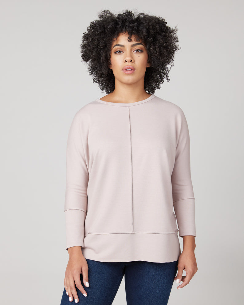 SPANX | Perfect Length Top Dolman Sweatshirt {Oat}