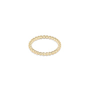 enewton | Classic Gold Bead Ring - 2mm