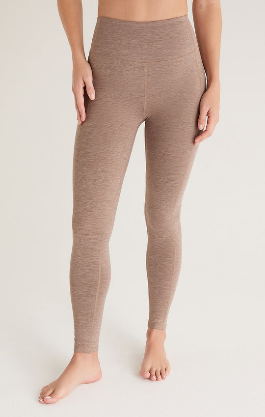 Z SUPPLY  Feel Good 7/8 Legging {Heather Taupe} – Kelly Fields Boutique